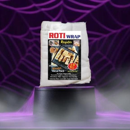 Roti Wrap Washable Reusable Paper (Pack of 25)