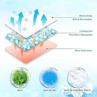 6 Pcs Migraine Cooling Headache Patch