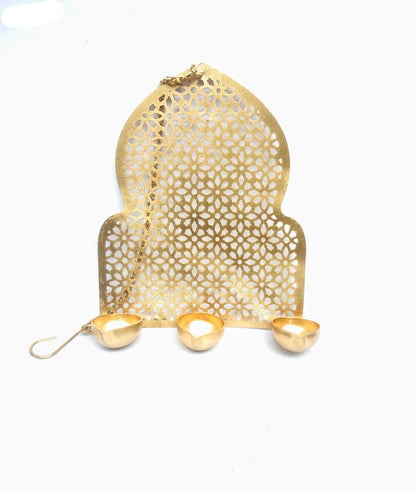 Hanging 3 Light Jhoraka 2 Pcs Set